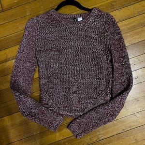 H&M cropped sweater